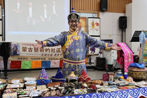 Lin Feng Menampilkan Budaya Mongolia Dalam (Foto / Sumber dari NIA FB)